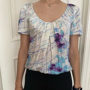 Elie Tahari silk top